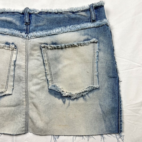 Y2K Younique Jeans Low Rise Mini Skirt - Picture 5 of 7